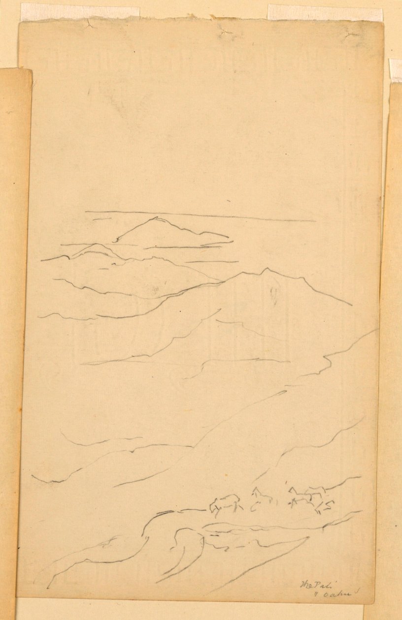 O Pali, Oahu de John La Farge