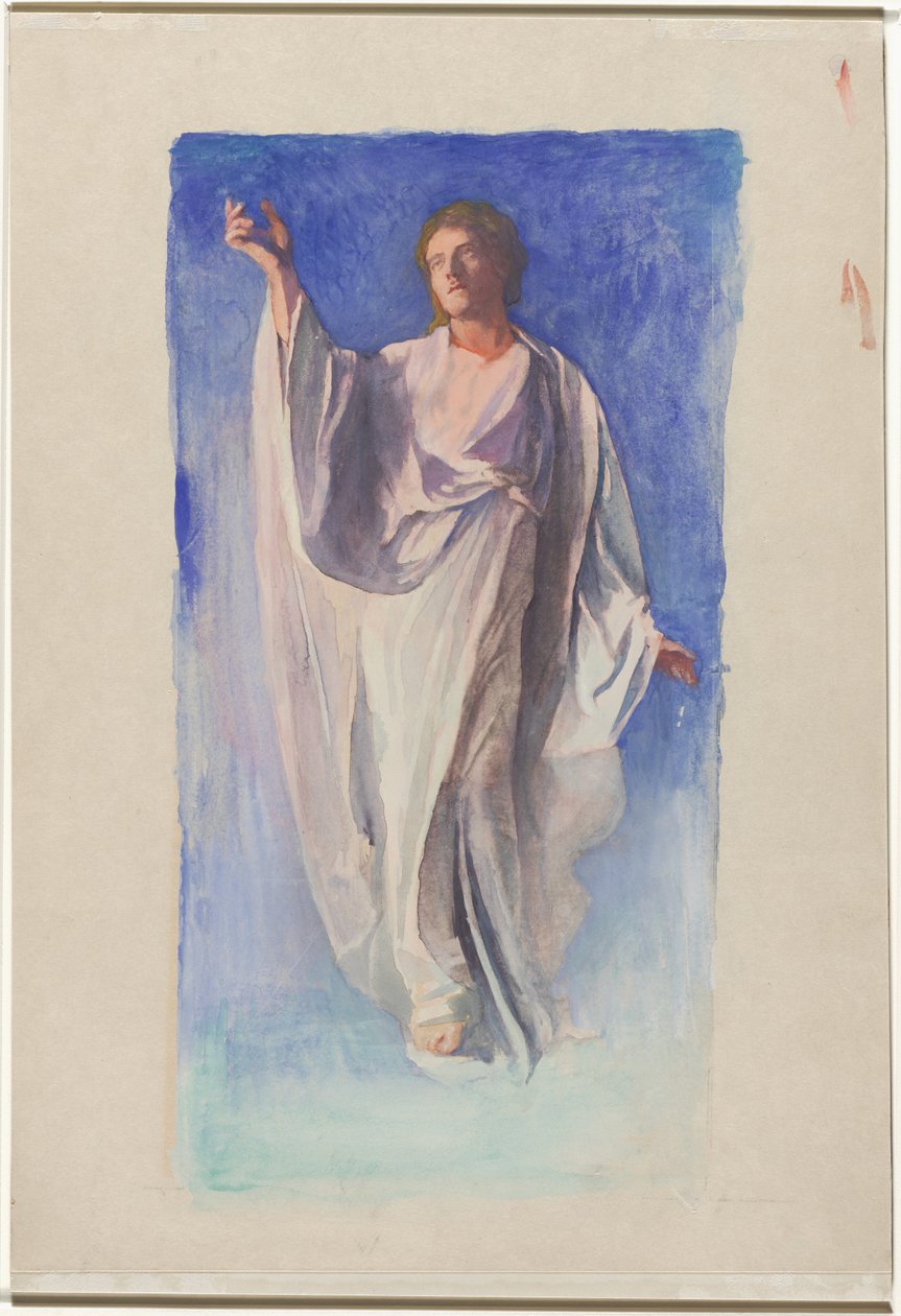 A Ressurreição de Cristo, c. 1902. de John La Farge