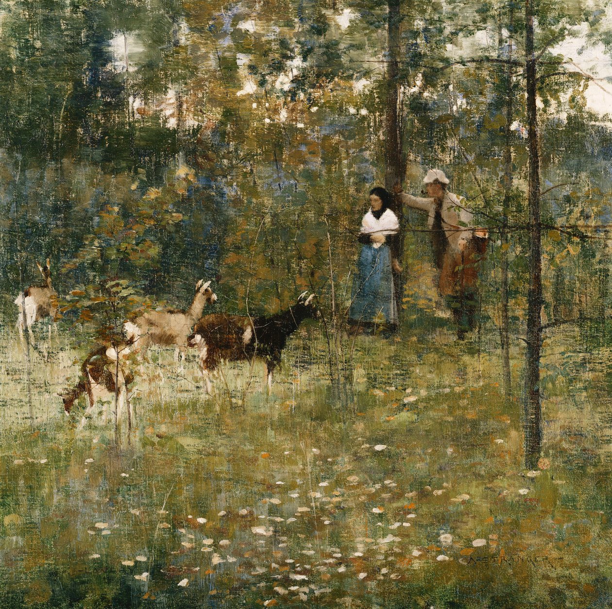 Um estranho de John Lavery