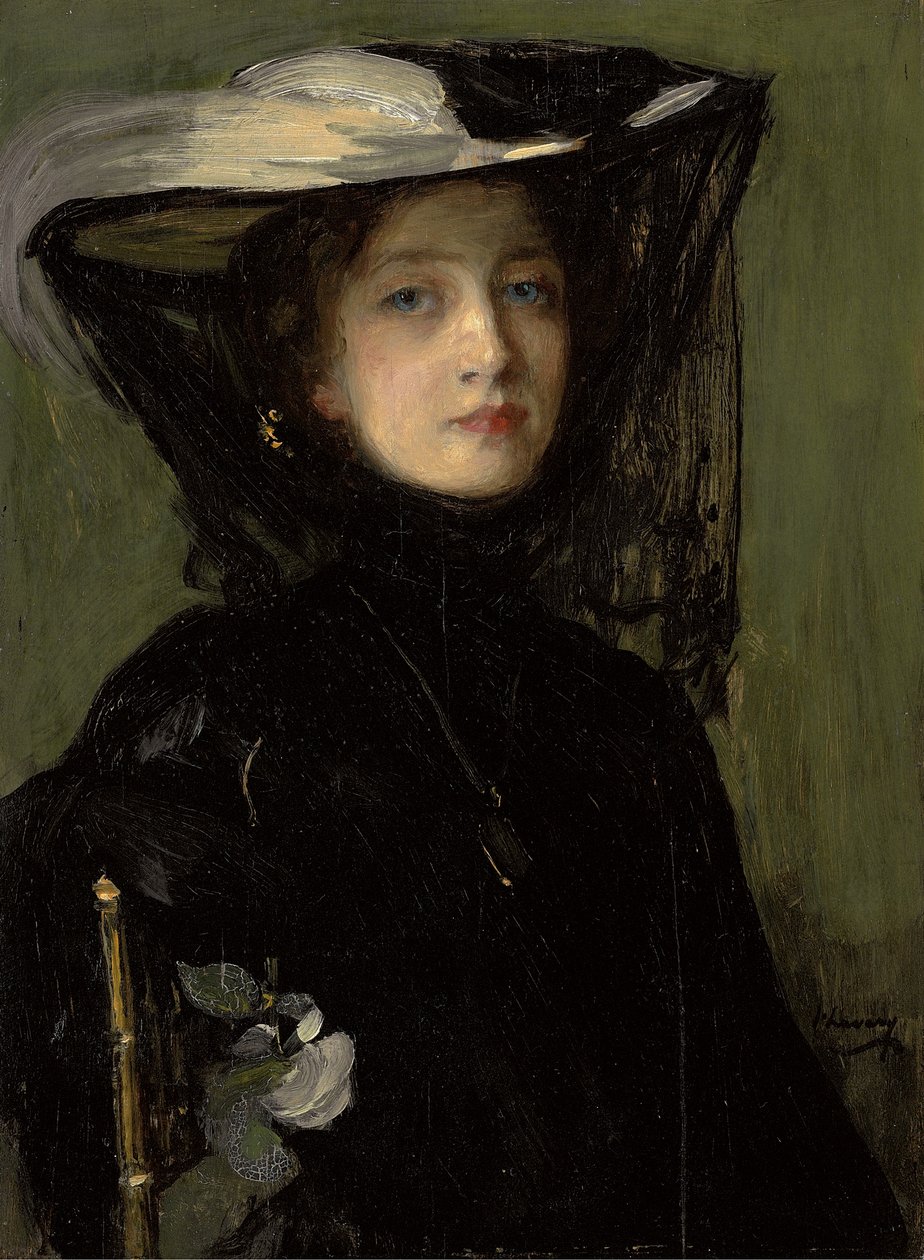 Maria de preto de John Lavery