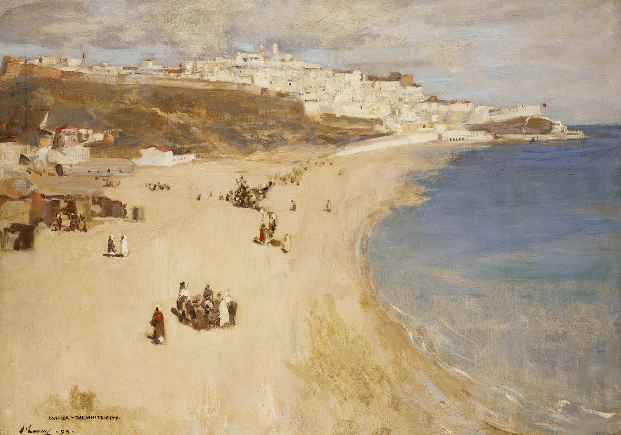 Tânger, a Cidade Branca de John Lavery
