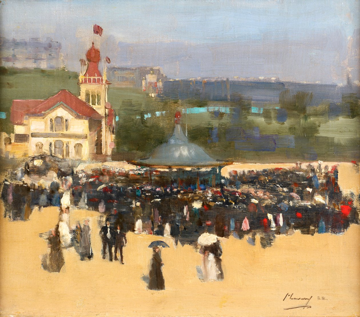 Os húngaros azuis, 1888 de John Lavery