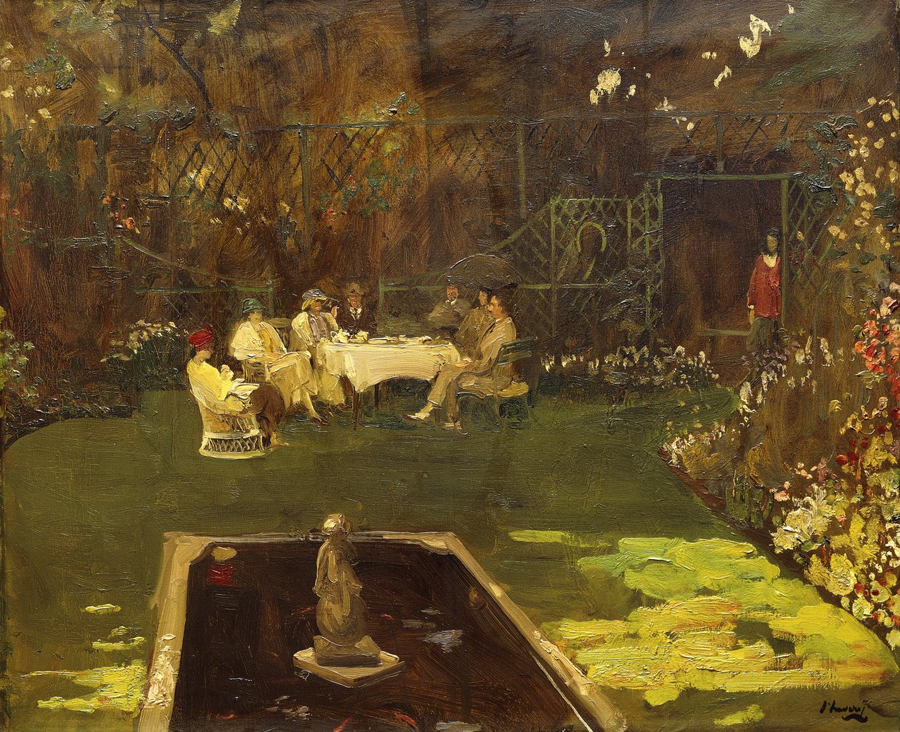 The Garden at Ardilea de John Lavery