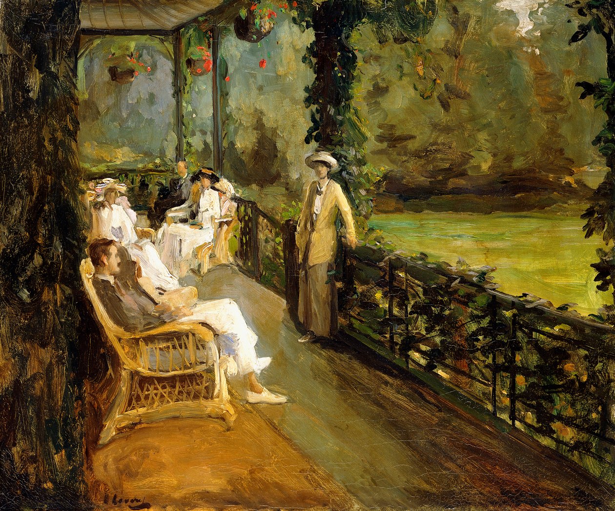 The Veranda de John Lavery