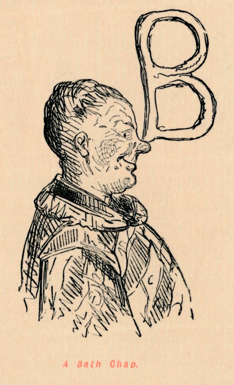 Um banho Chap, c1860, c1860 de John Leech