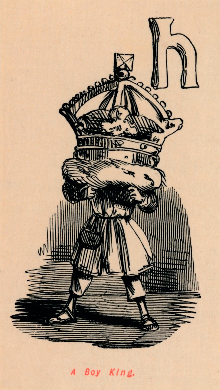 Um Menino Rei, de John Leech