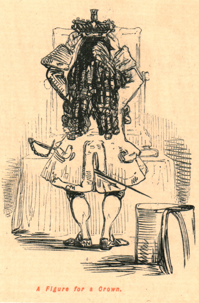 Uma figura para uma coroa, 1897. de John Leech