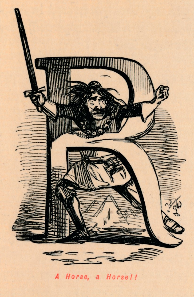 Um cavalo, um cavalo! !, de John Leech