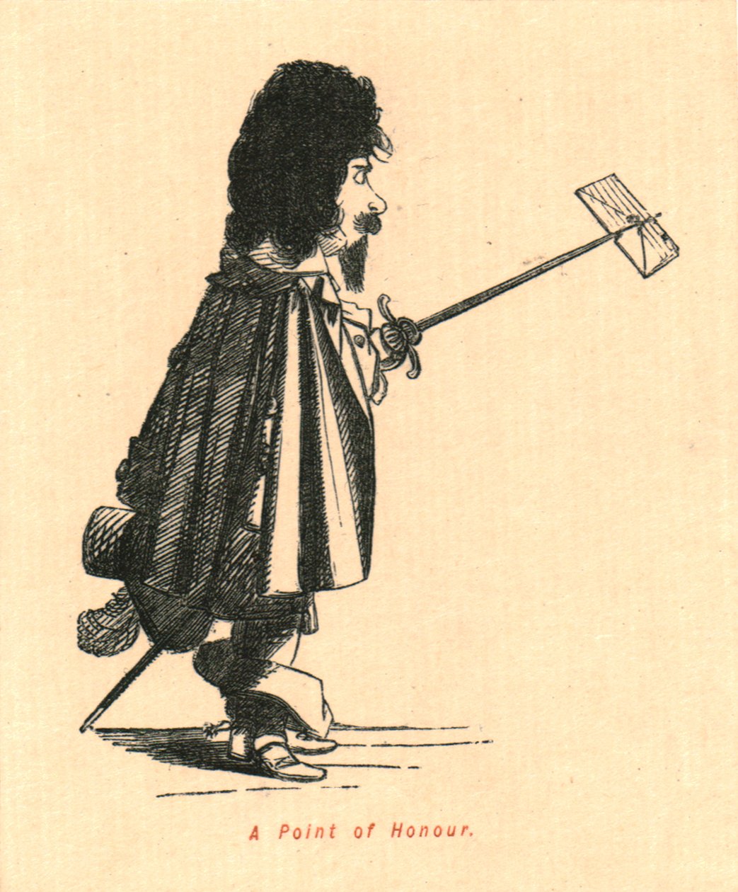 Um ponto de honra, 1897. de John Leech