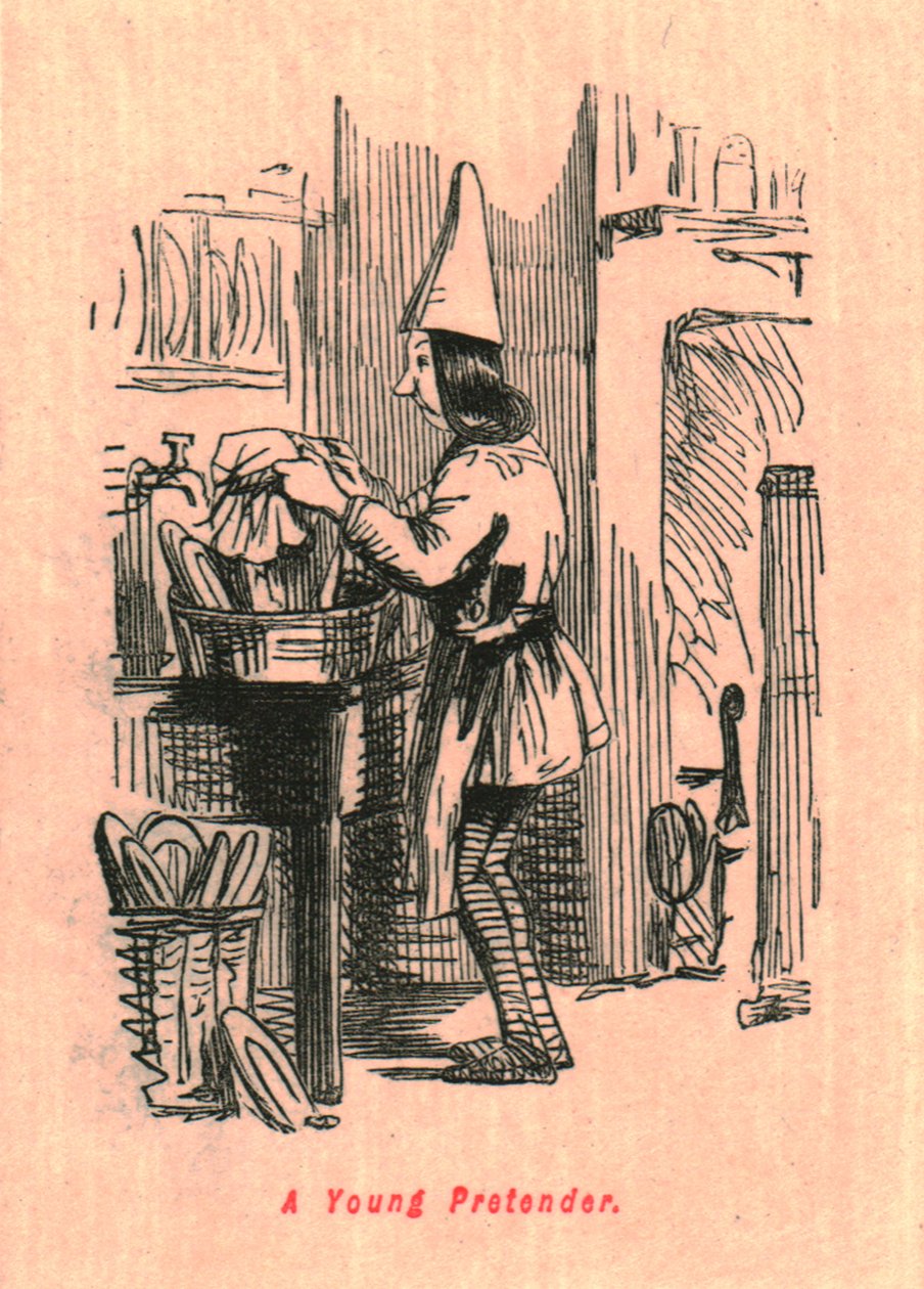 Um jovem pretendente, 1897. de John Leech