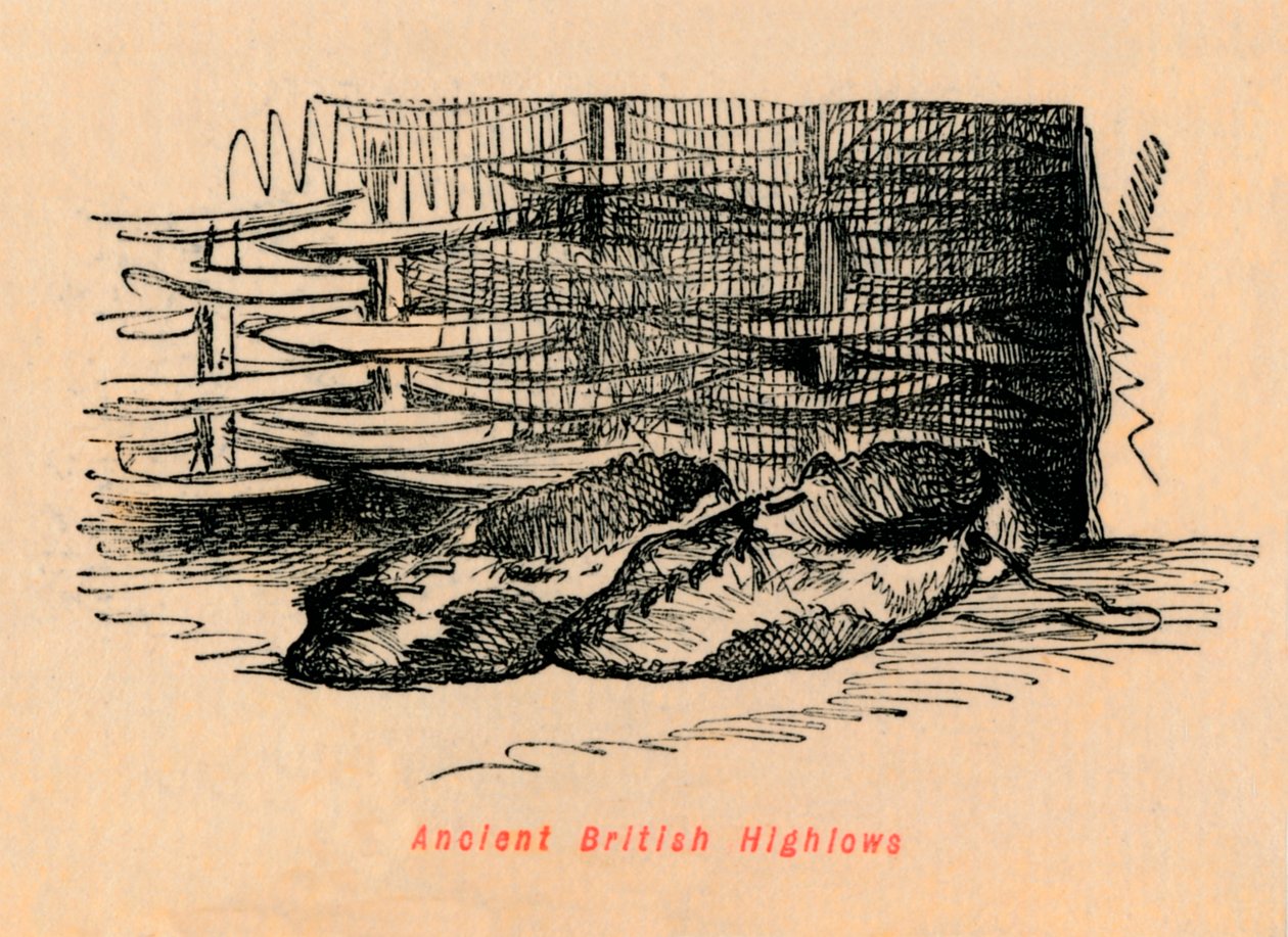 Highlows britânicos antigos, c1860, c1860. de John Leech