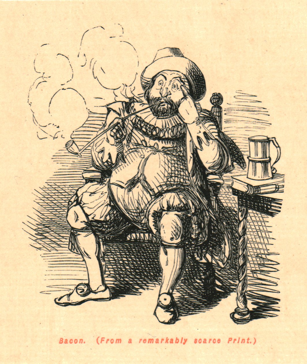 Bacon. De uma Impressão notavelmente escassa, 1897. de John Leech