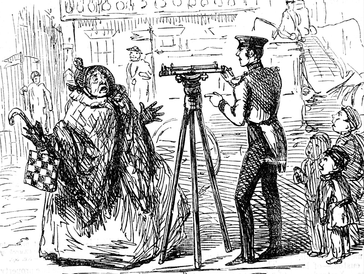 Desenho animado de John Leech de John Leech