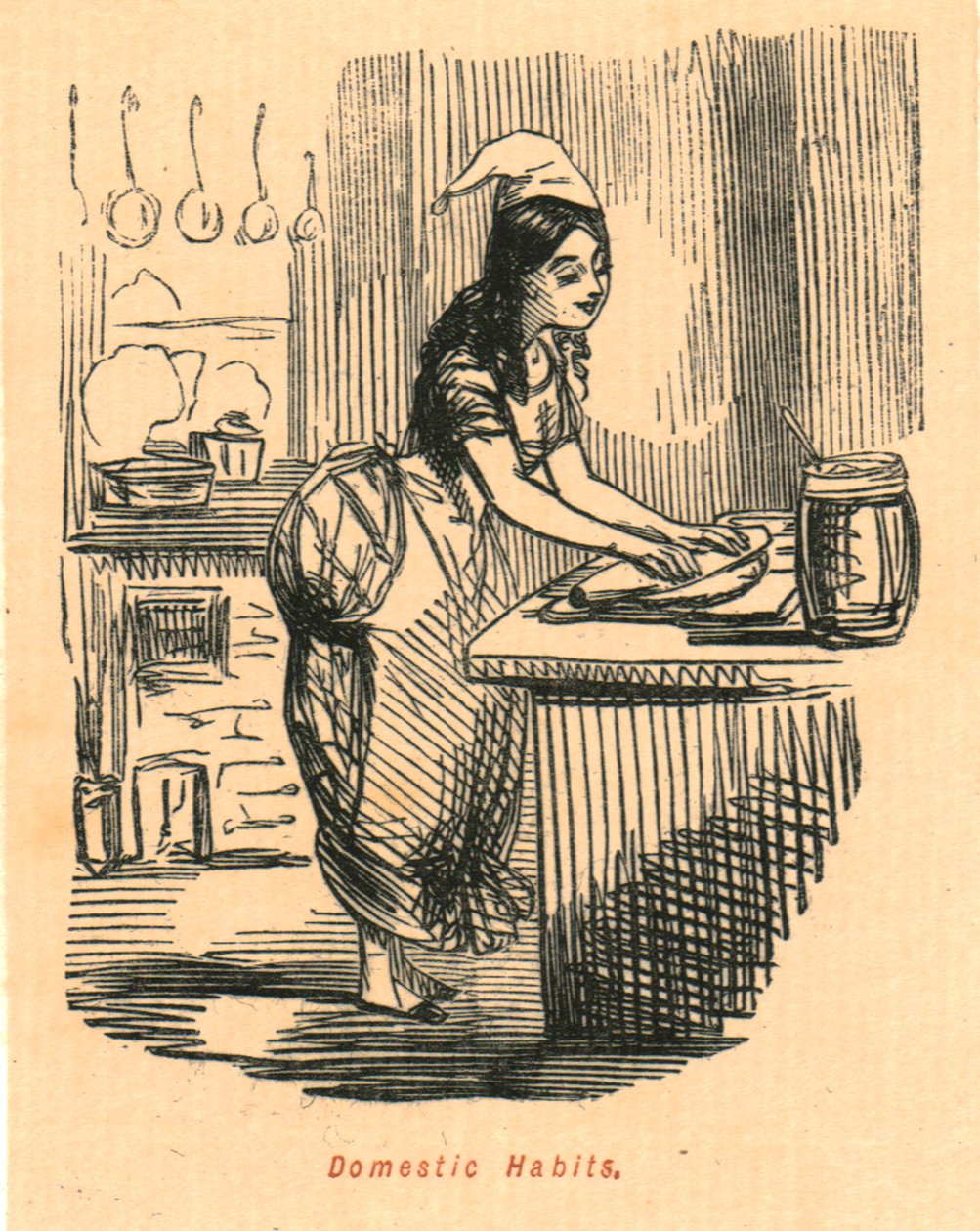 Hábitos domésticos, 1897. de John Leech