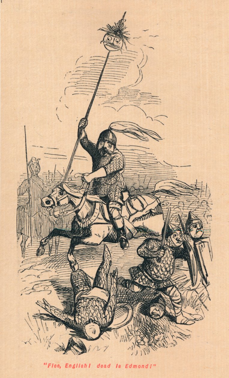 Foge, inglês! Morto é Edmond !, c1860, c1860 de John Leech