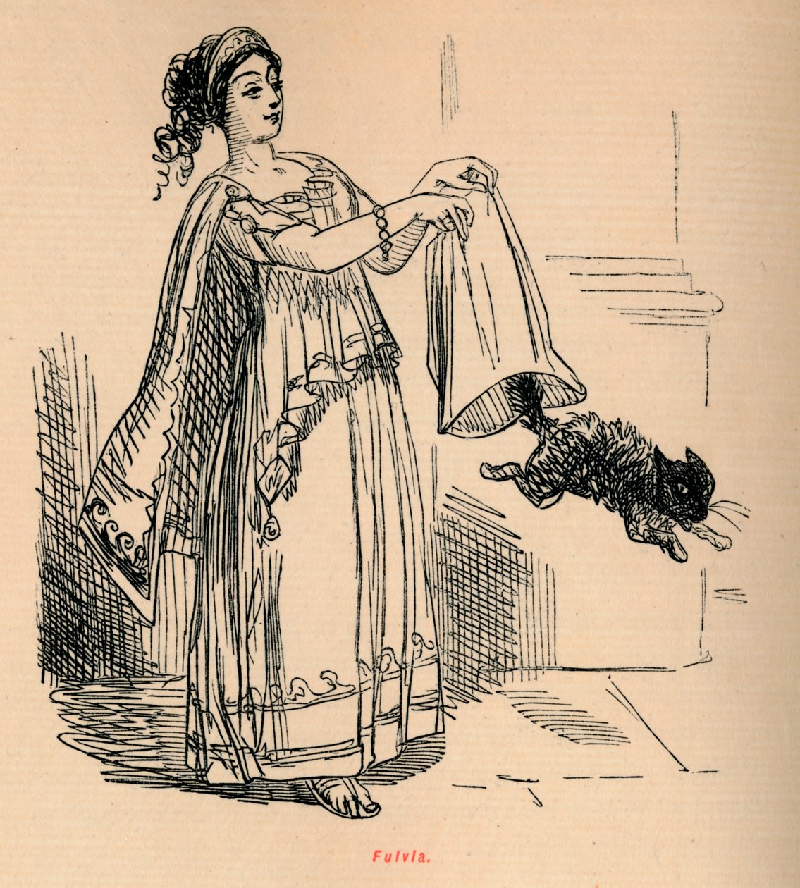 Fulvia, 1852 de John Leech