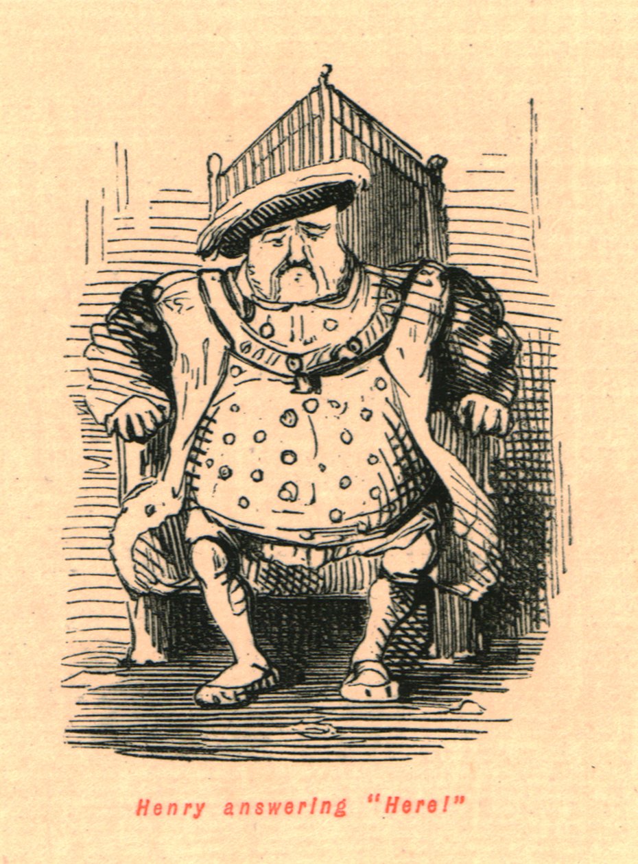 Henry respondendo Aqui !, 1897. de John Leech