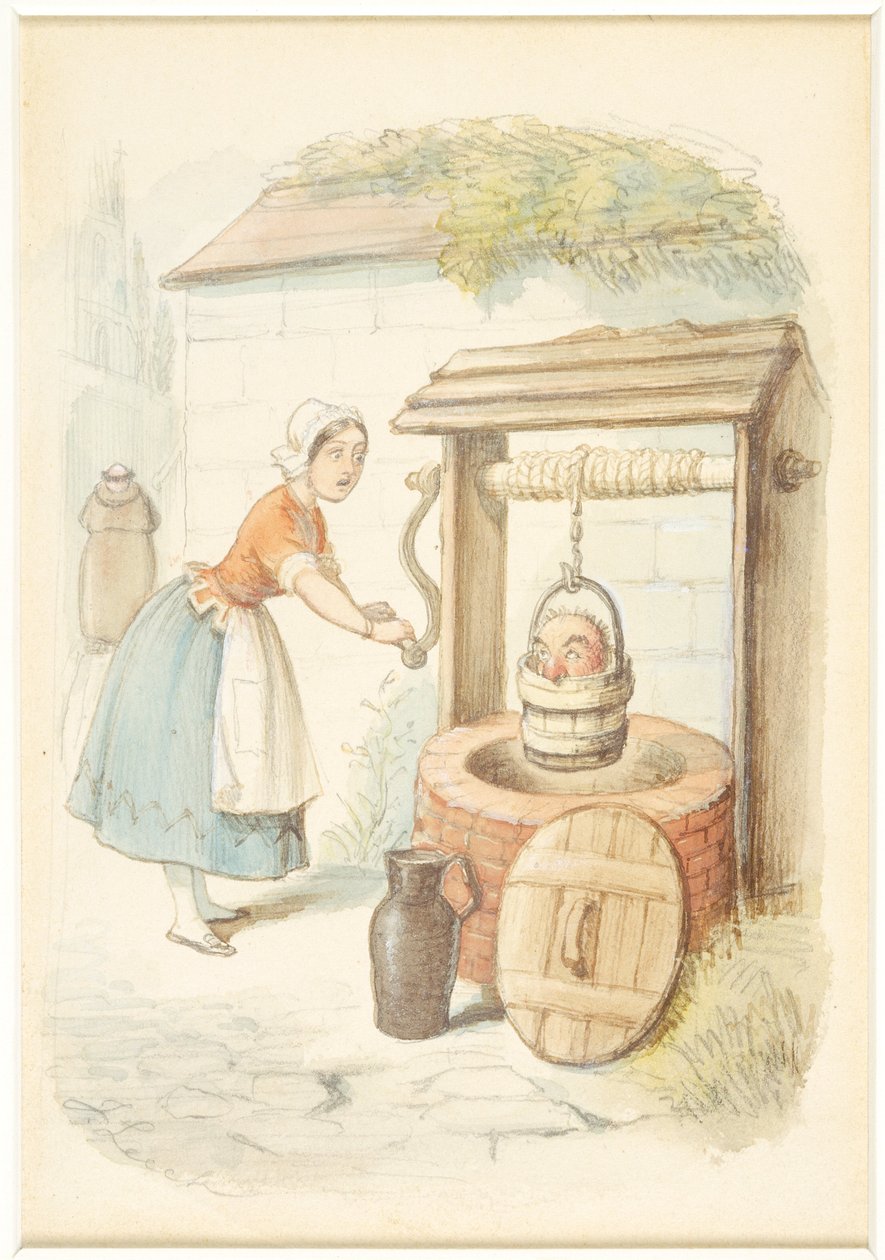 Ilustração para «Ingoldsby Legends» de John Leech