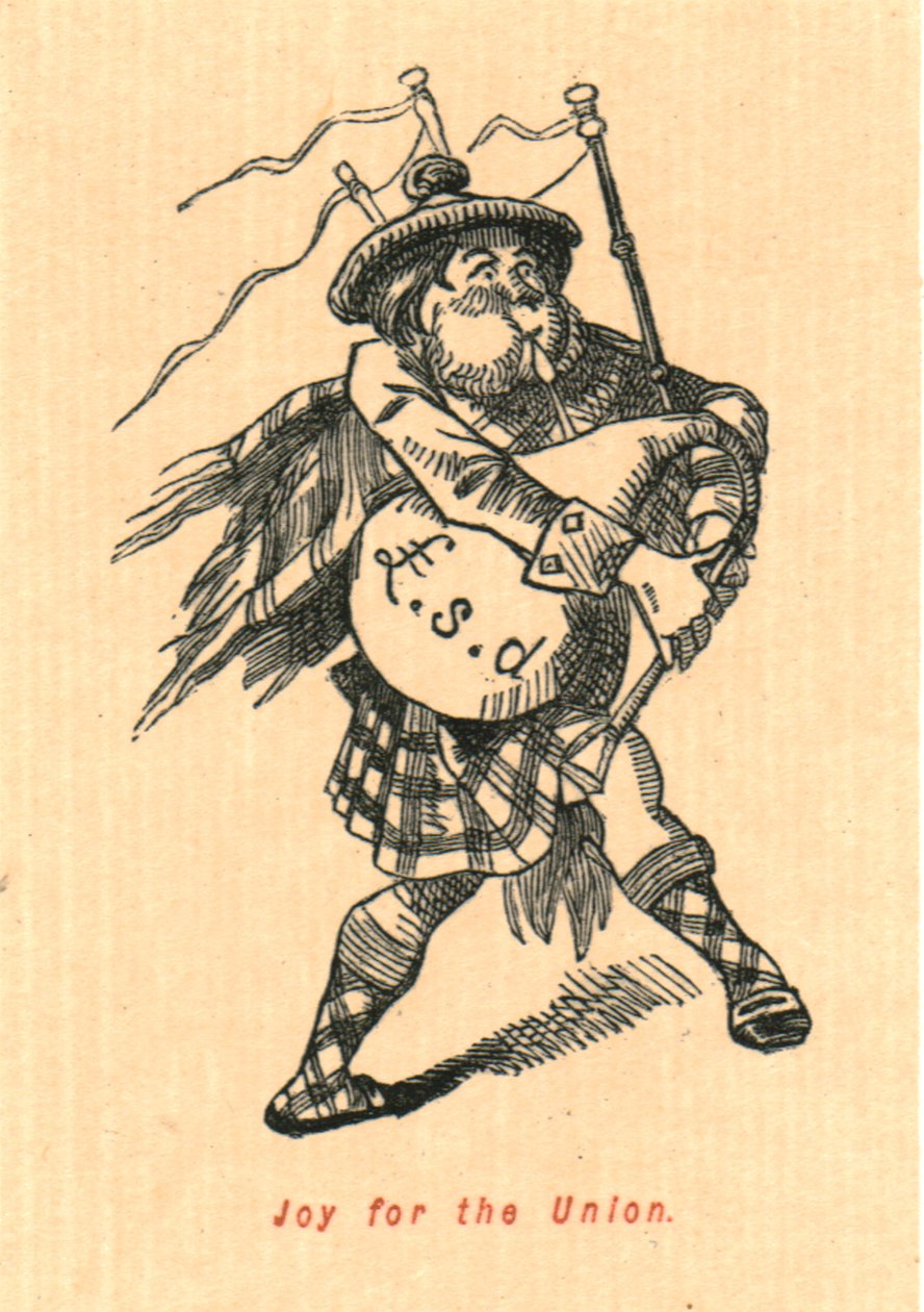 Alegria pela União, 1897. de John Leech