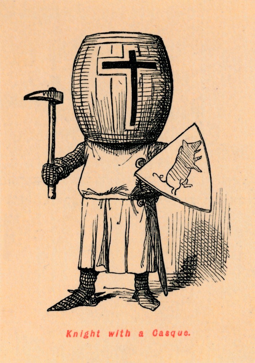 Cavaleiro com um Casque, c1860, c1860 de John Leech