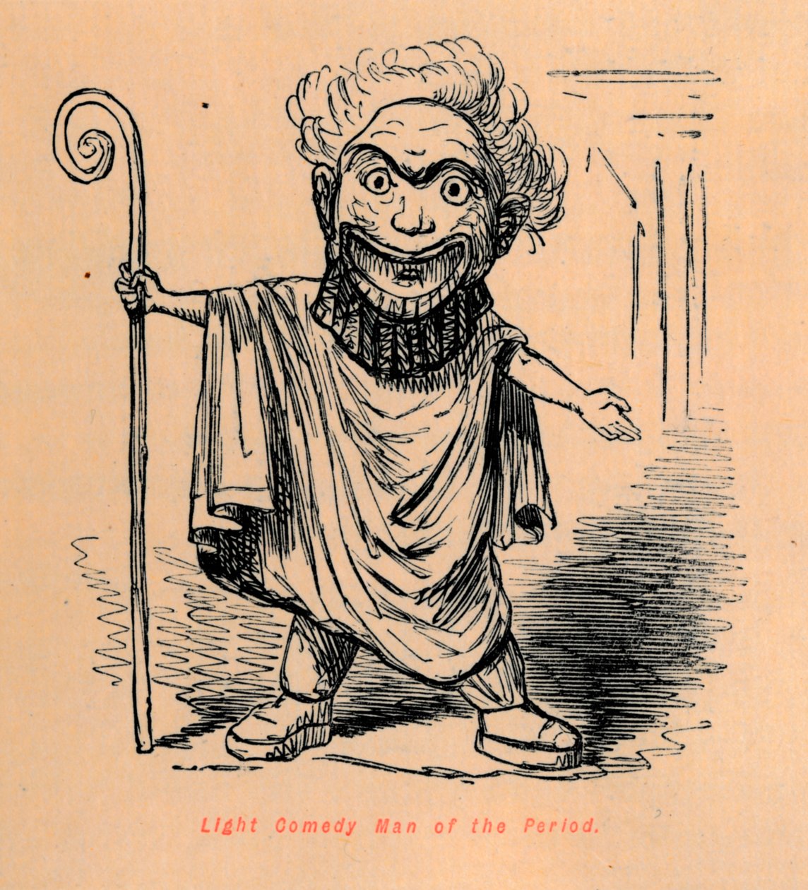 Homem de comédia leve do período, 1852 de John Leech