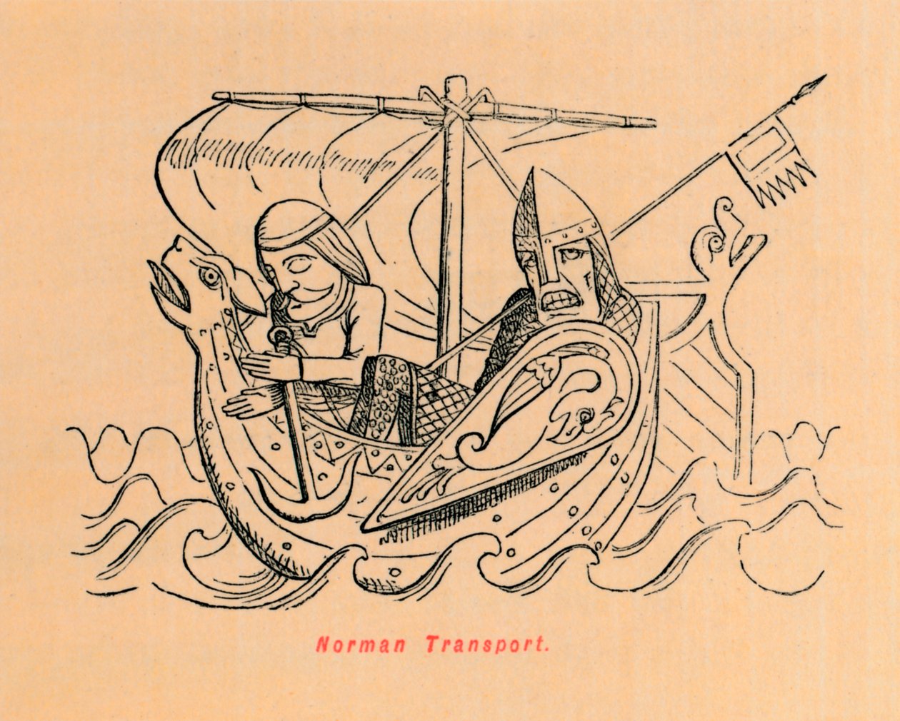 Transporte Norman, c1860, c1860 de John Leech