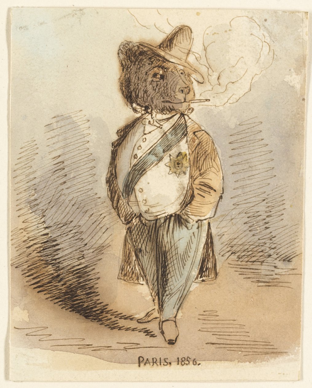 Paris 1856 de John Leech
