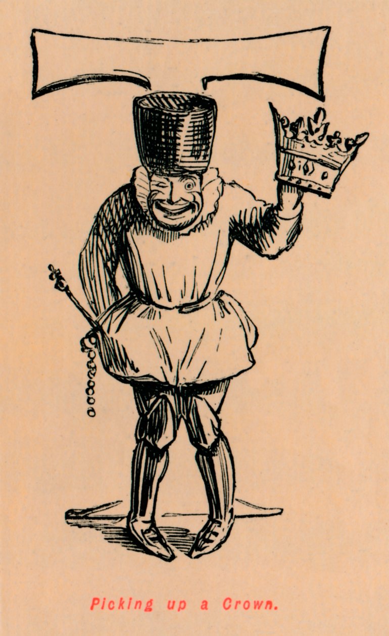 Como pegar uma coroa, c1860, c1860 de John Leech