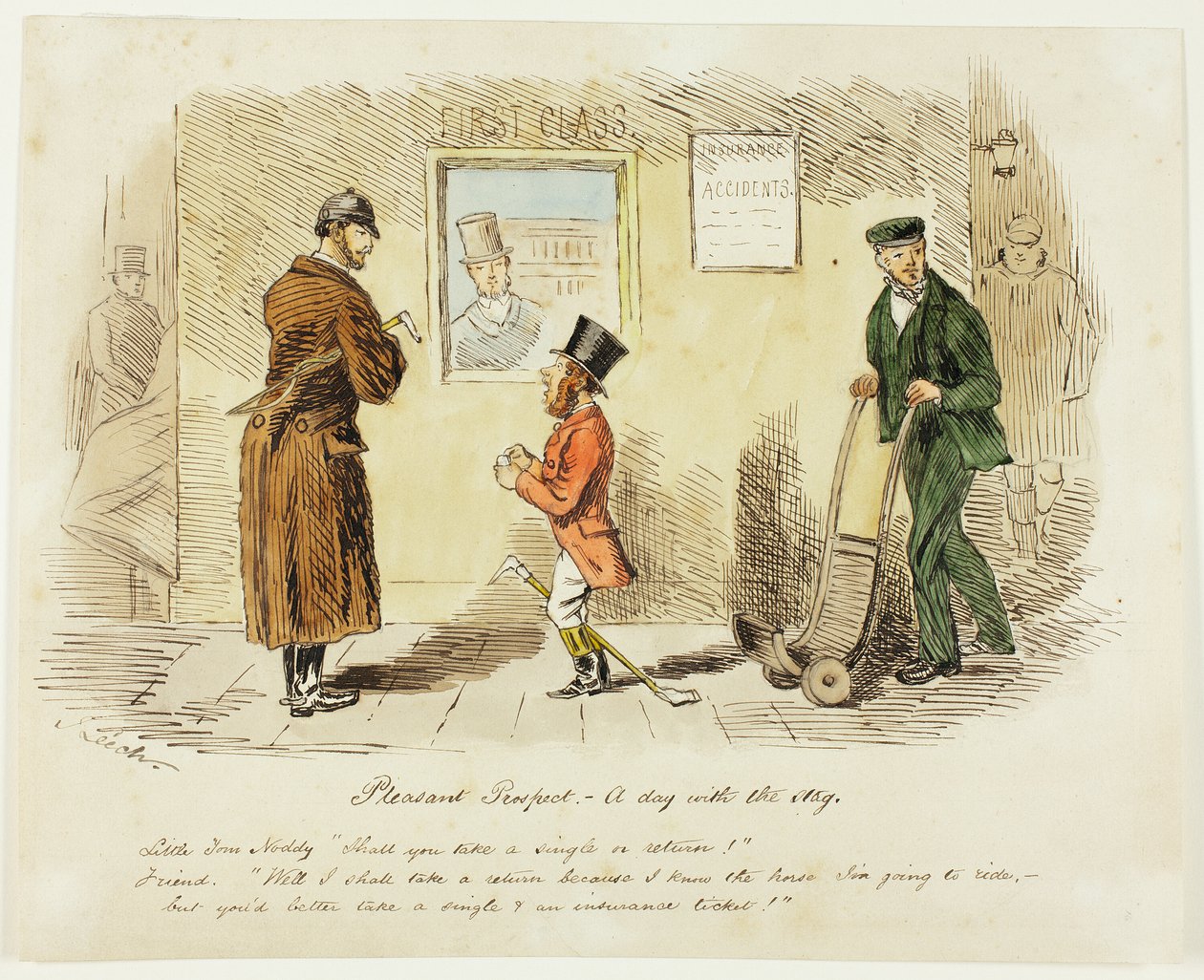 Perspectiva agradável: um dia com o veado de John Leech