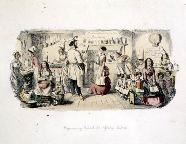 Escola Preparatória para Moças de John Leech
