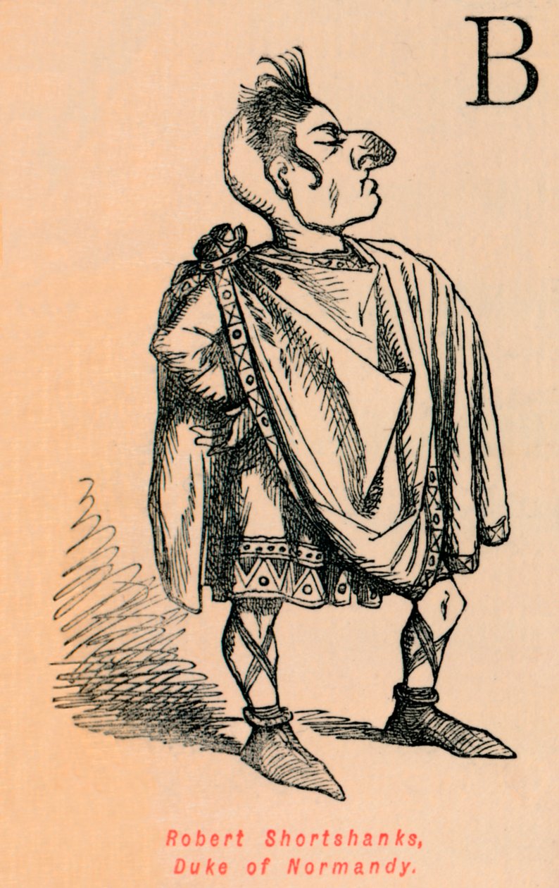 Robert Shortshanks, Duque da Normandia, c1860, c1860 de John Leech
