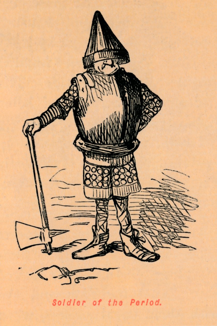 Soldado do período, c1860, c1860 de John Leech