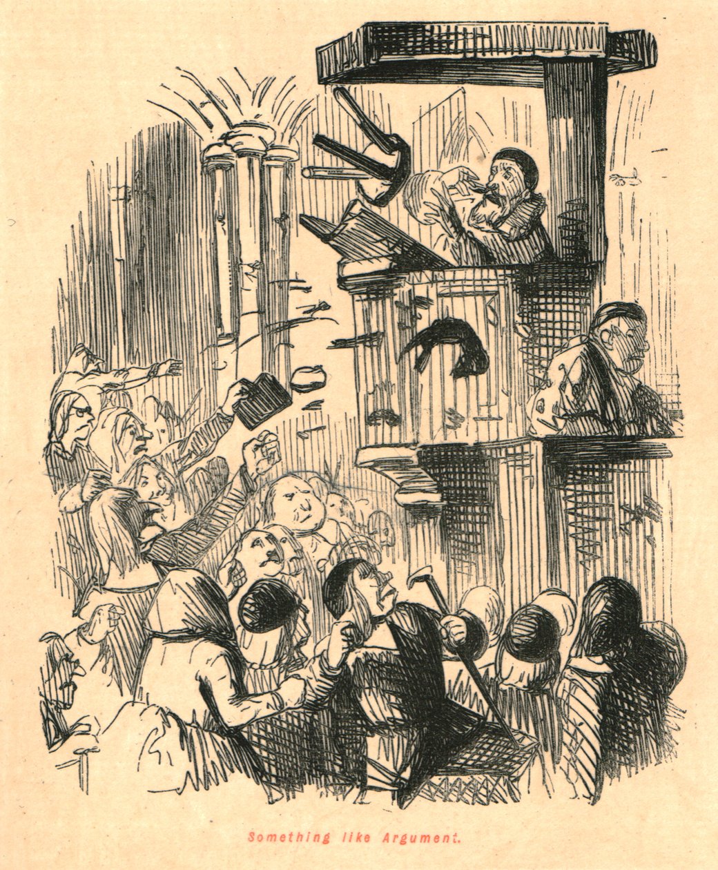 Algo como Argumento, 1897. de John Leech