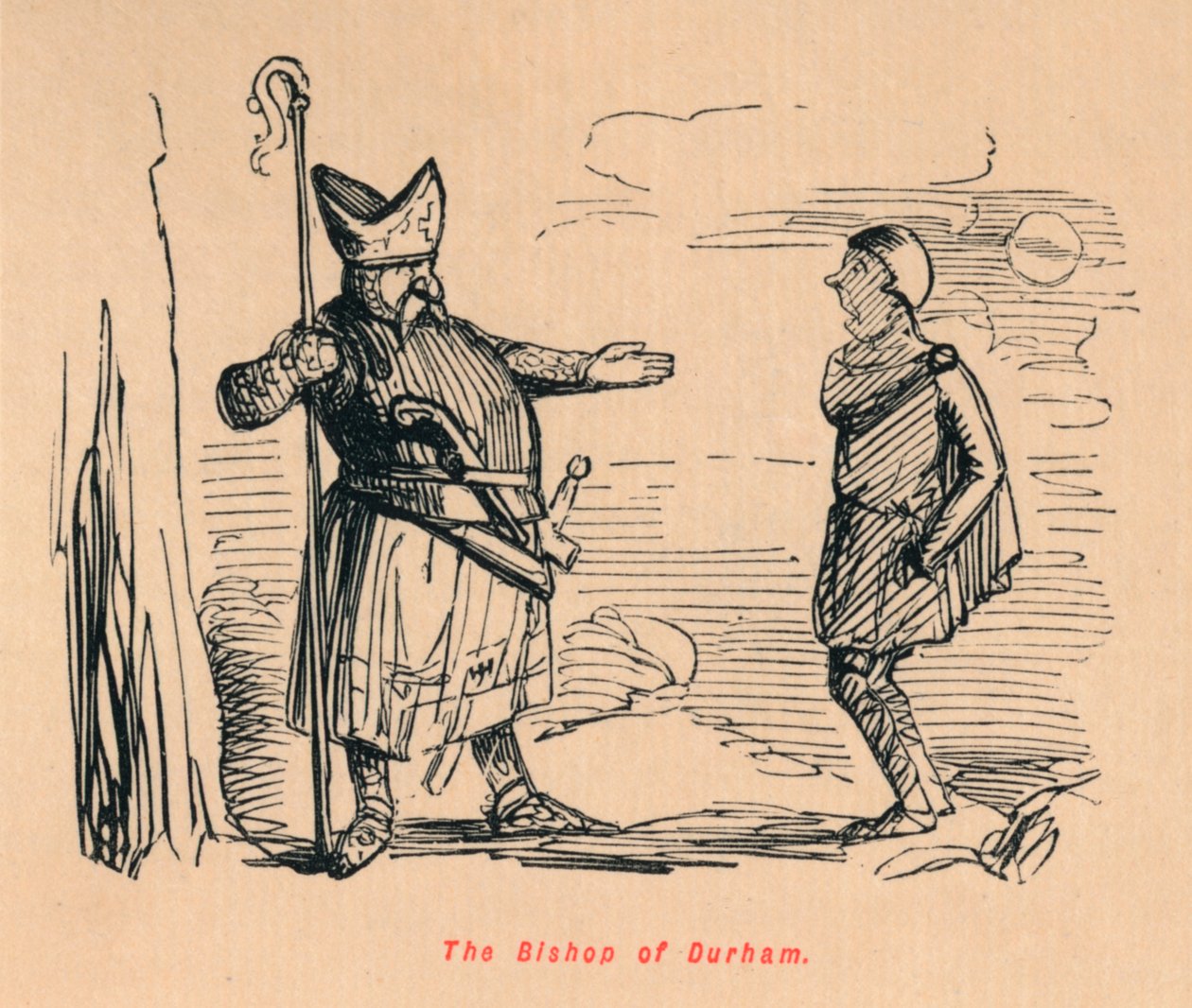O Bispo de Durham, c1860, c1860 de John Leech