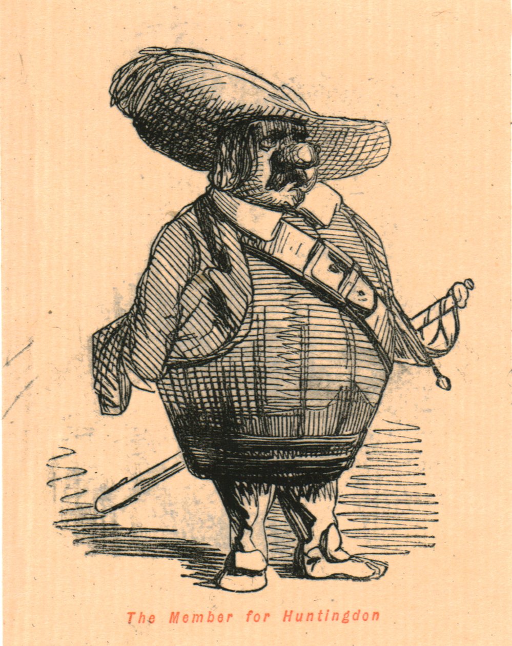 O membro de Huntingdon, 1897. de John Leech