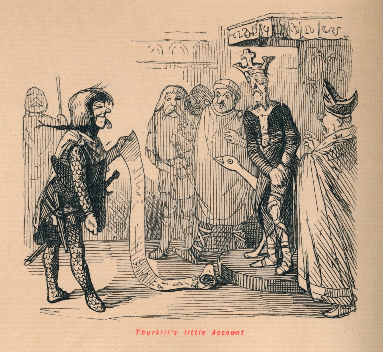 Thurkills little Account, c1860, c1860 de John Leech