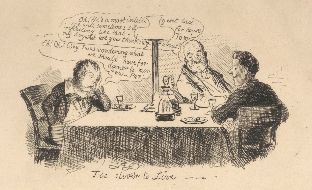 Demasiado inteligente para viver de John Leech