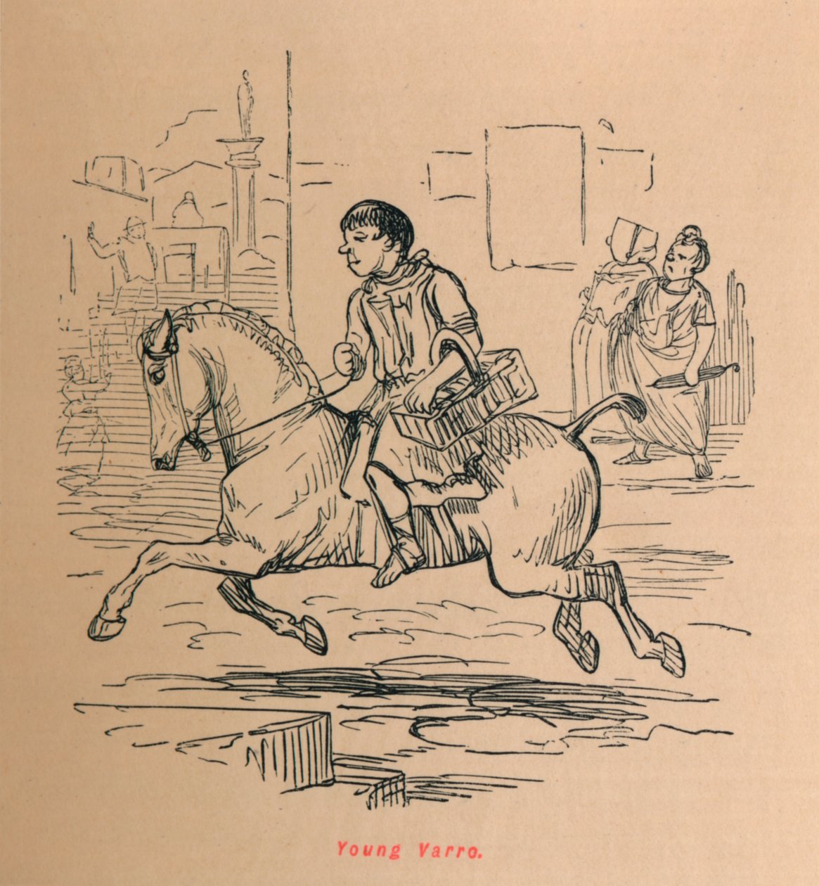 Jovem Varro, 1852 de John Leech