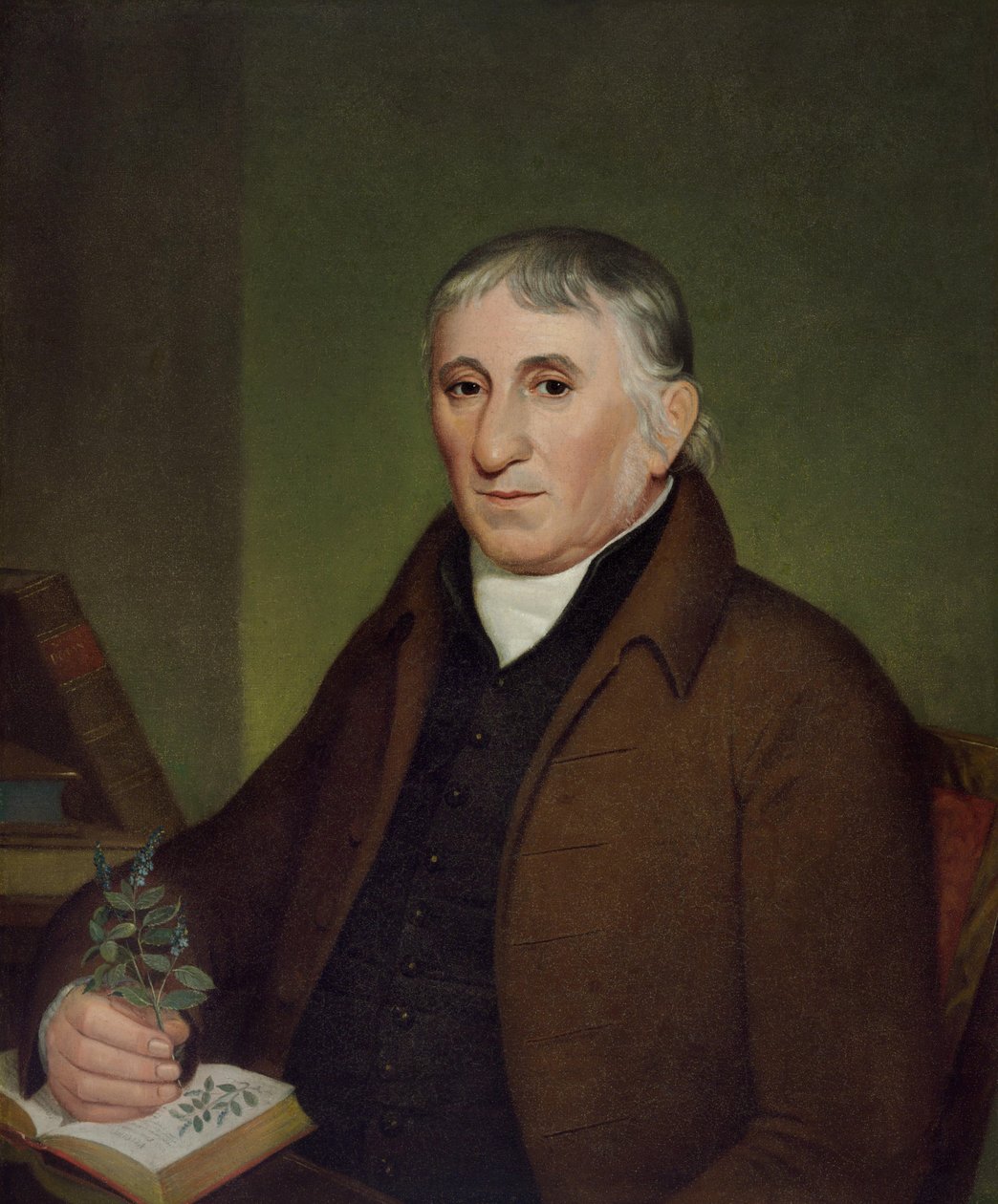 Retrato de Jacob Ritter, Sr., O Botânico de John Lewis Krimmel