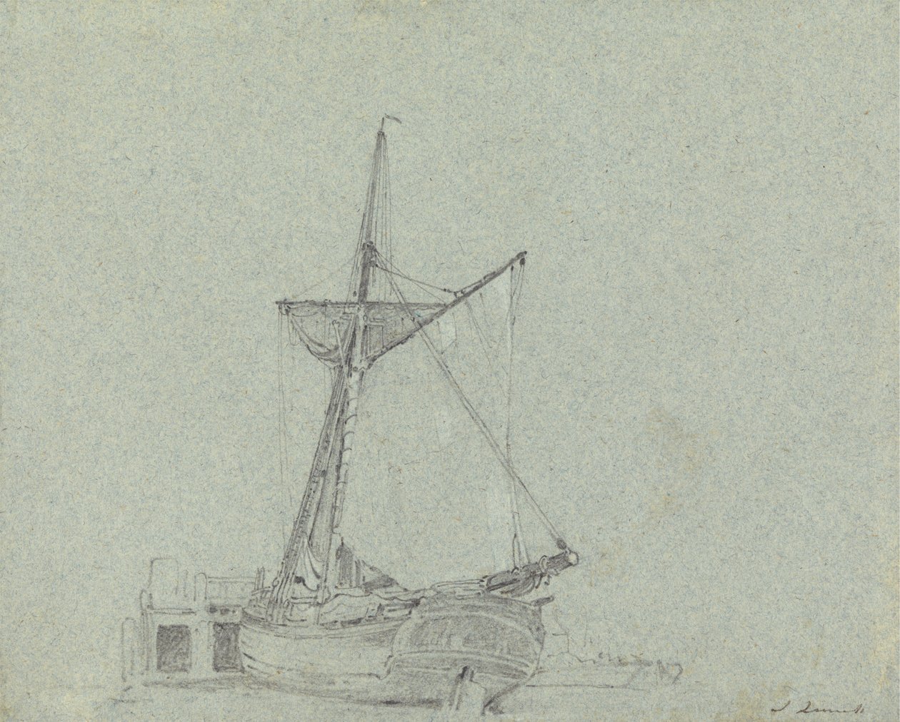 Uma Barcaça de John Linnell