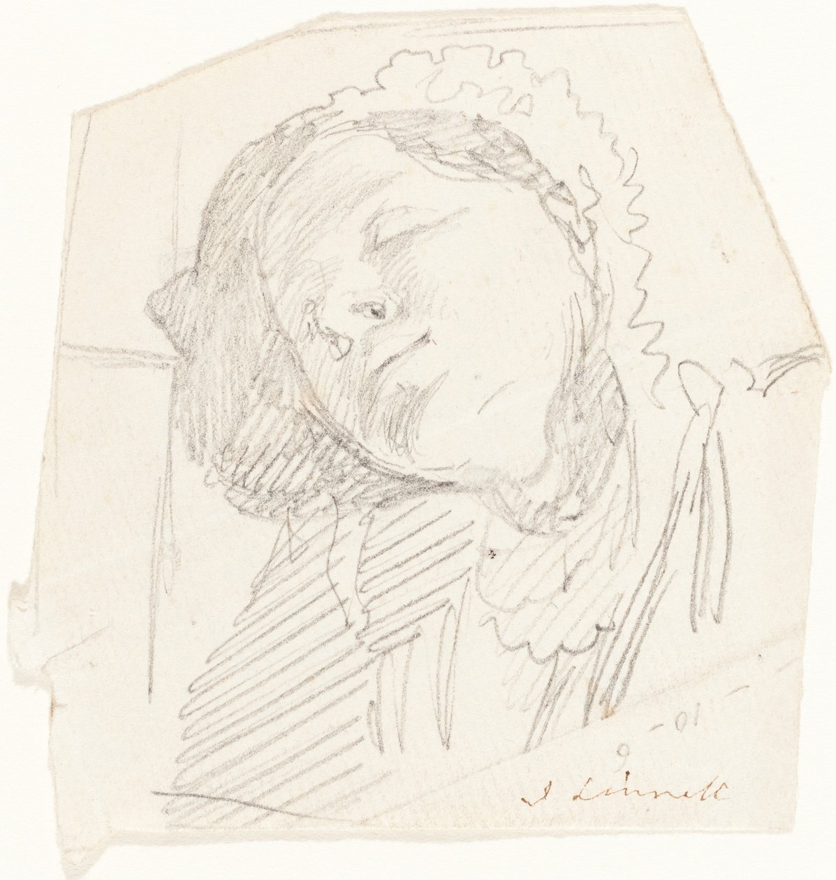 Uma mulher descansando de John Linnell