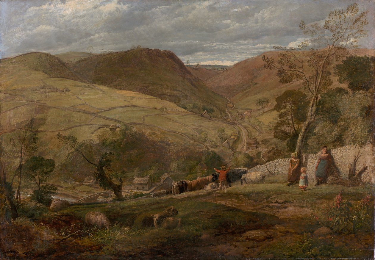 Hanson Toot, Vista em Dovedale de John Linnell