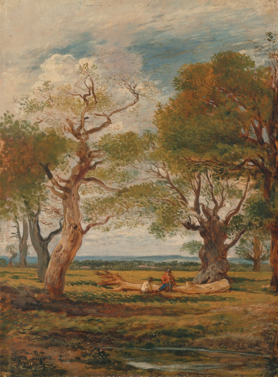 Paisagem com figuras de John Linnell