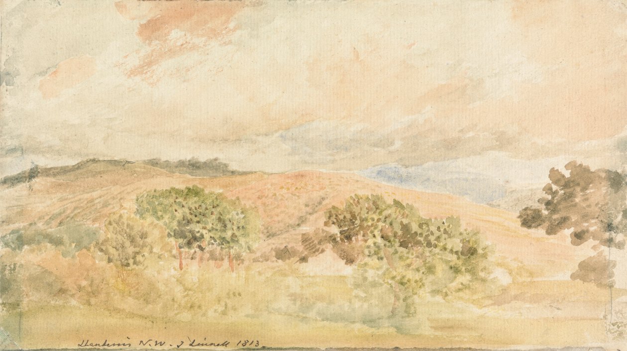 Llanberis, País de Gales do Norte de John Linnell