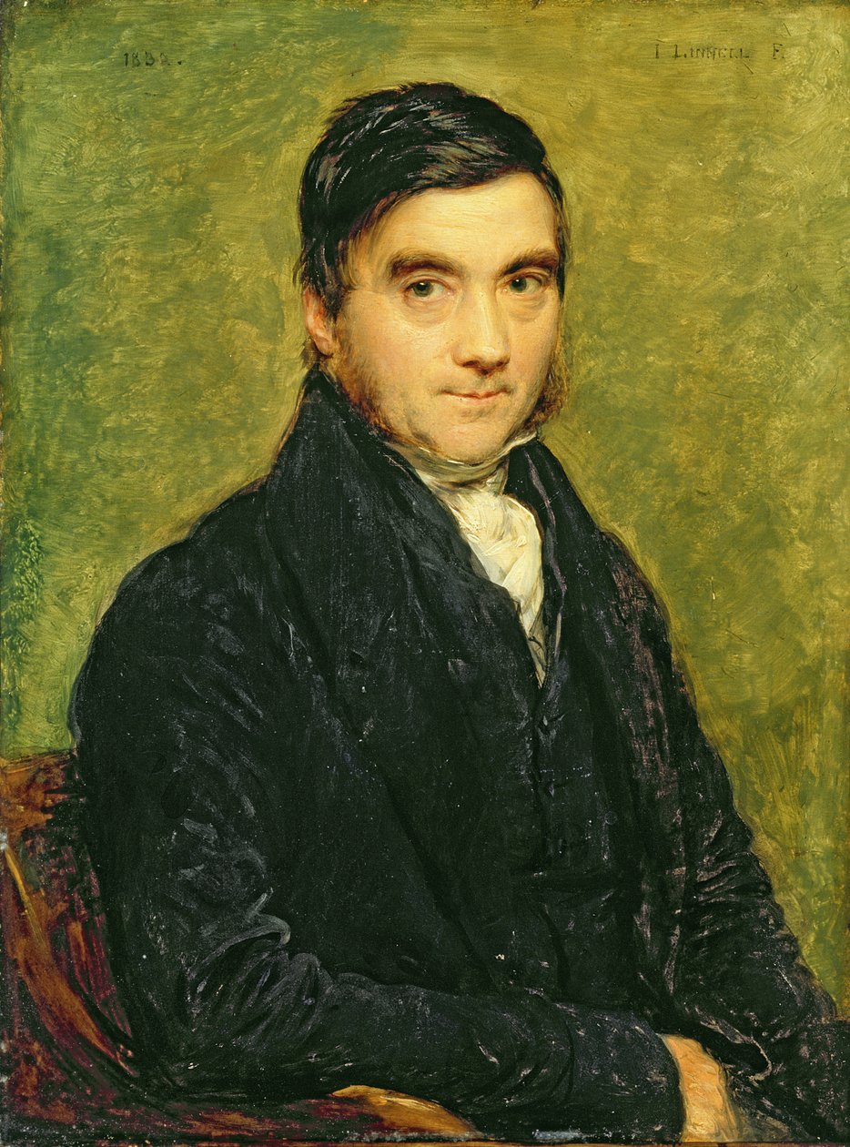 Retrato do Sr. Bolding, 1832 (ver 238970 para par) de John Linnell