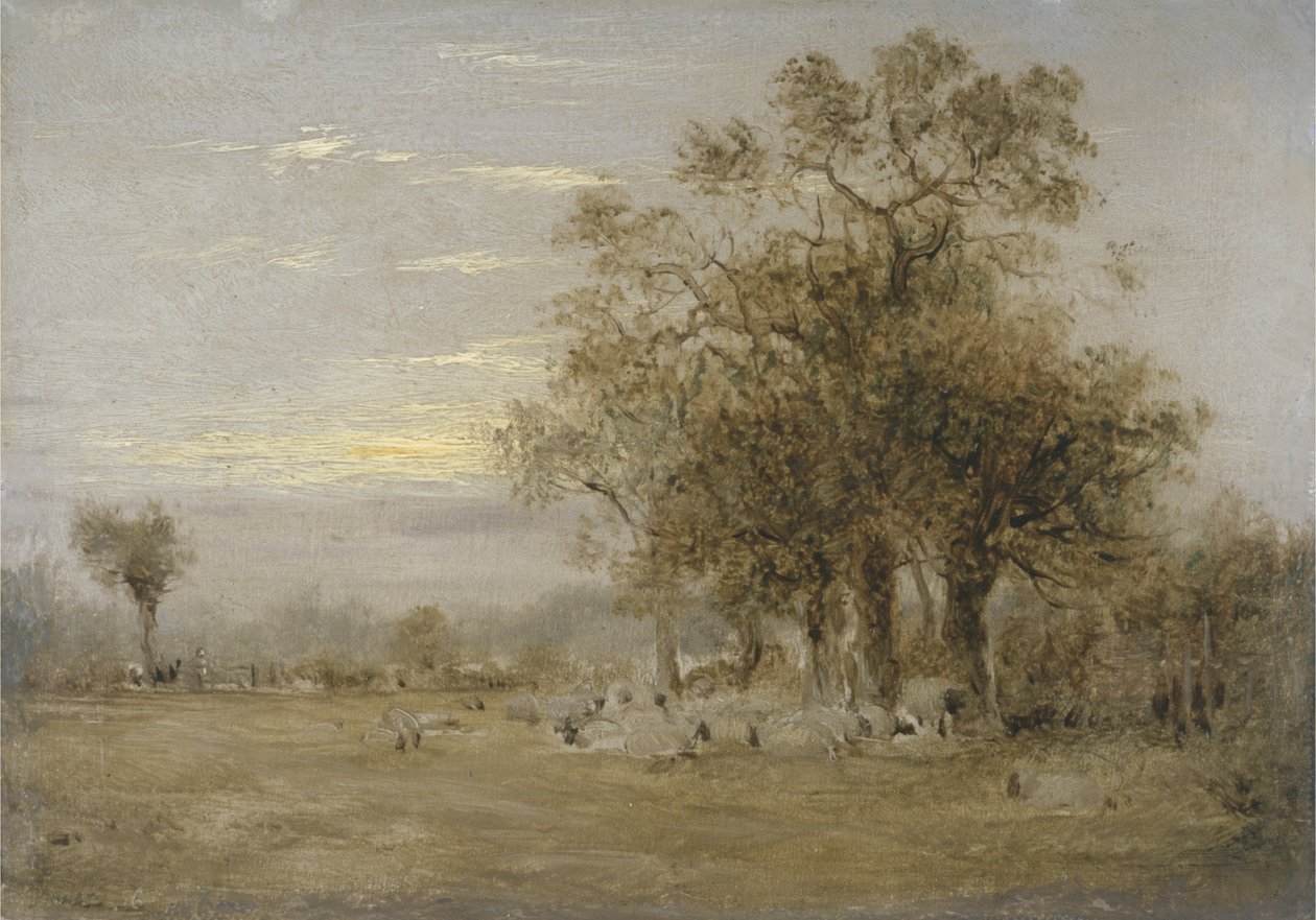 Pastoreio de Ovelhas de John Linnell