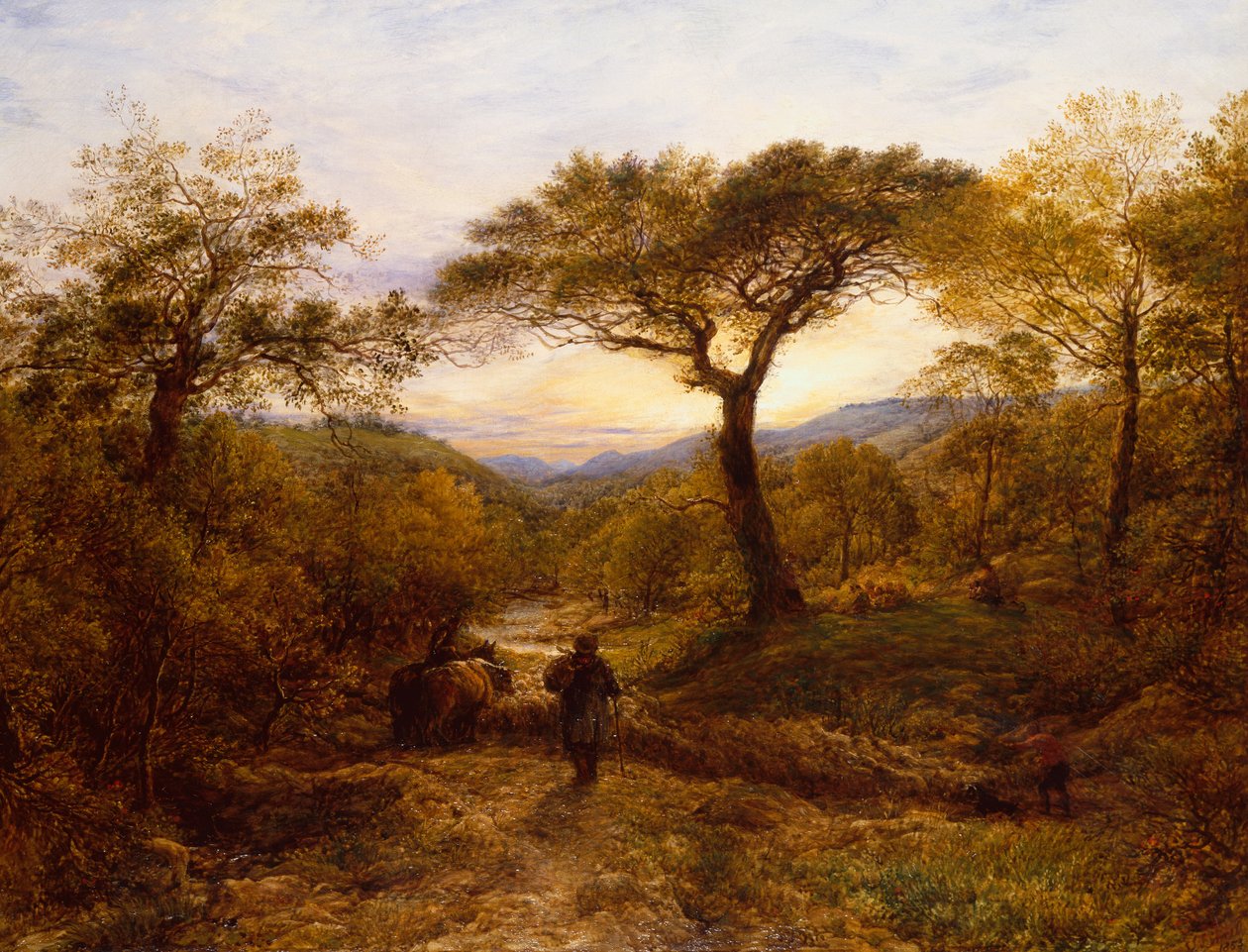 Noite de Verão de John Linnell