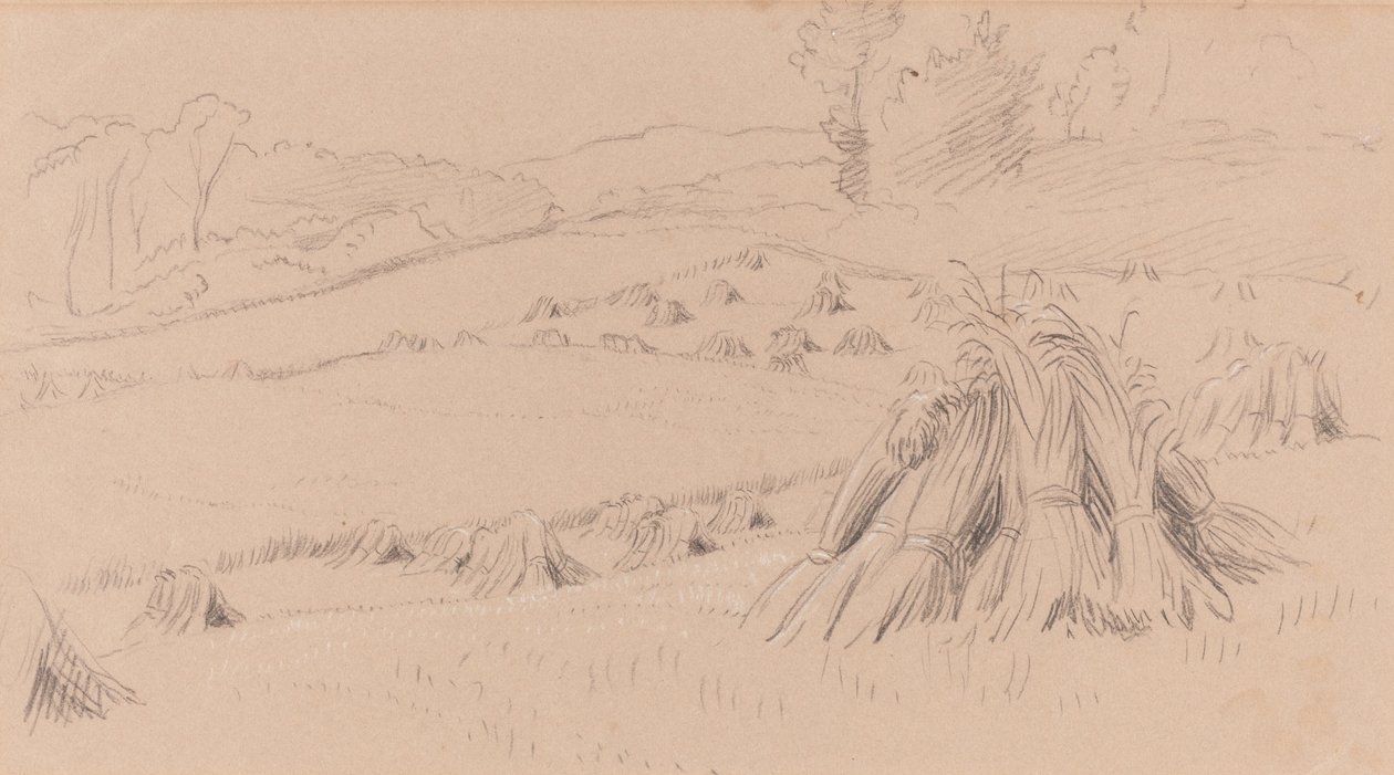 O Campo da Colheita de John Linnell