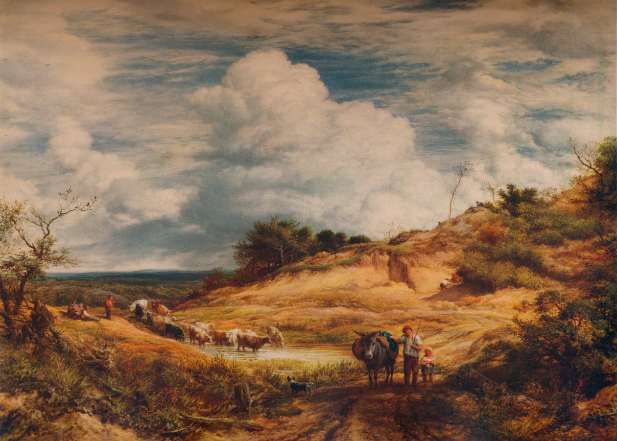 As Areias, 1856 de John Linnell