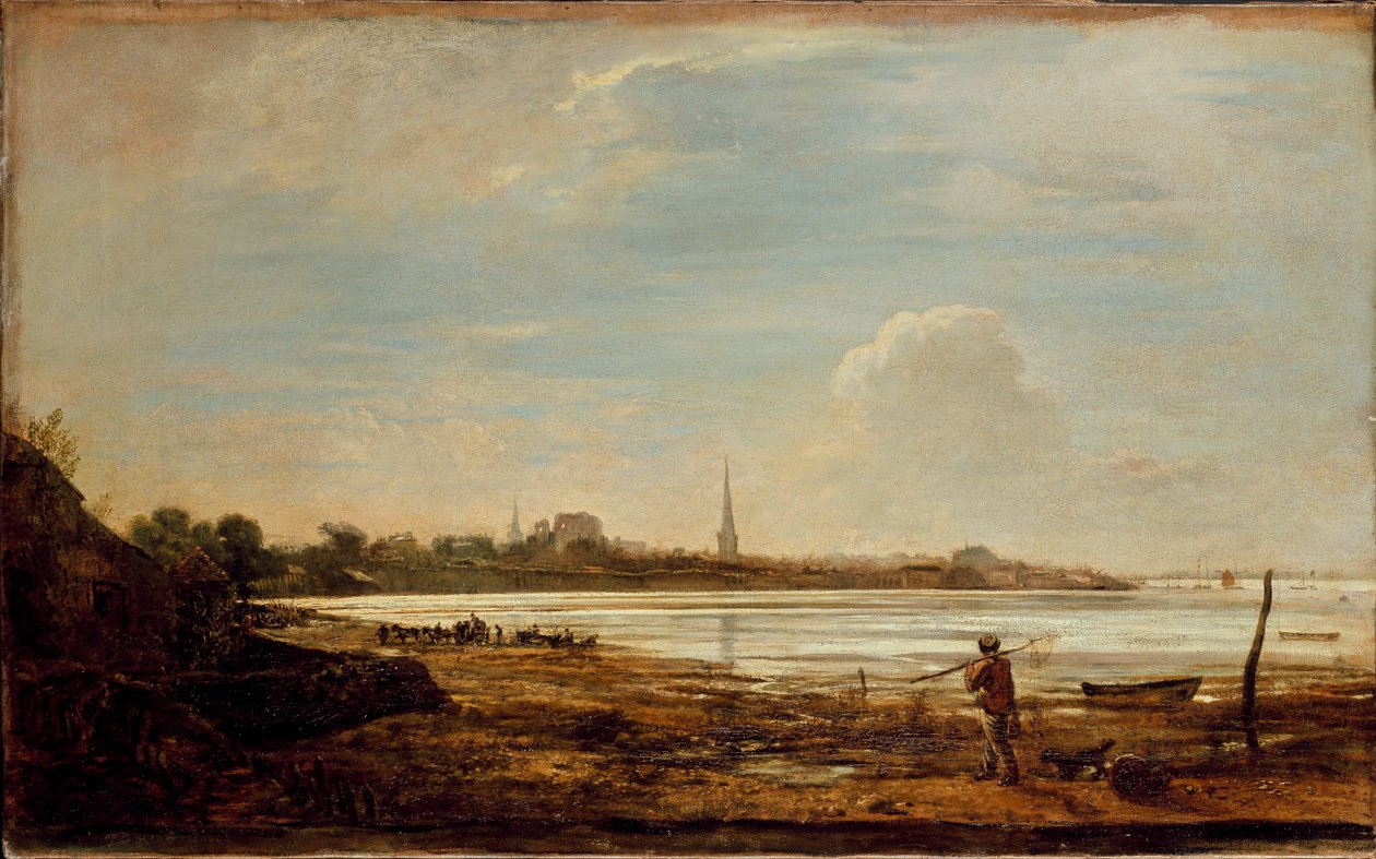 Vista de Southampton, 1819 de John Linnell